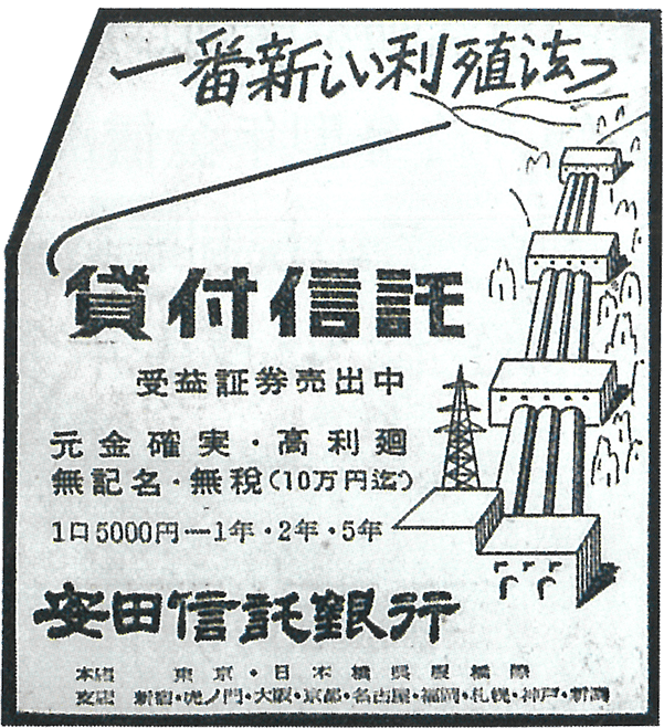 貸付信託の新聞広告