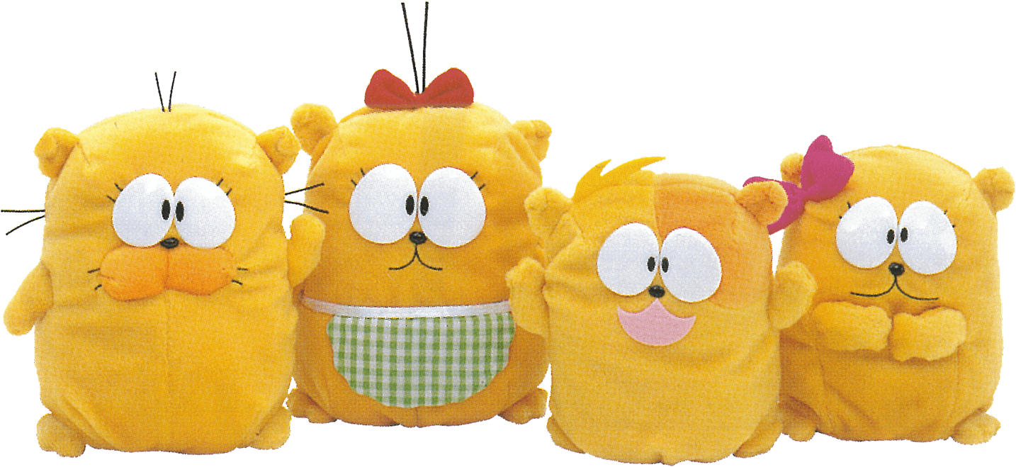 キャンペーンキャラクター「オヨヨ ファミリー」 ©市川みさこ
