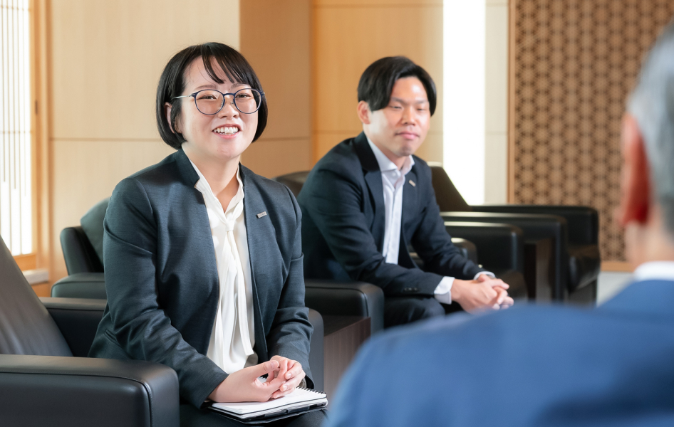 西田 明男氏と梶野 富宏氏