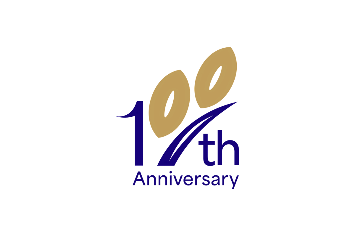100周年ロゴ