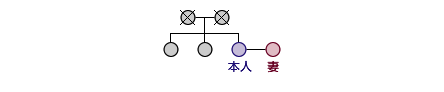 家計図 例